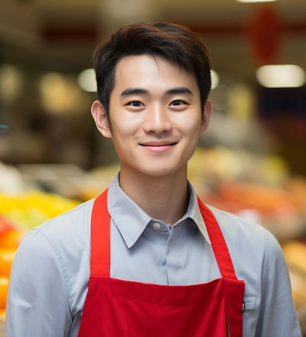 Recrutare muncitori asiatici comerț